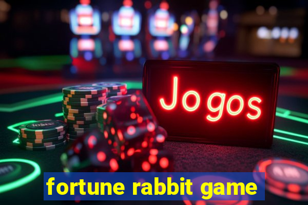 fortune rabbit game