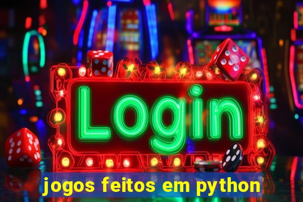 jogos feitos em python