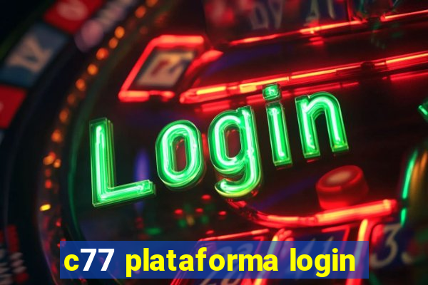 c77 plataforma login