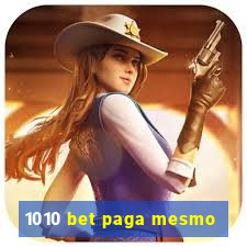 1010 bet paga mesmo