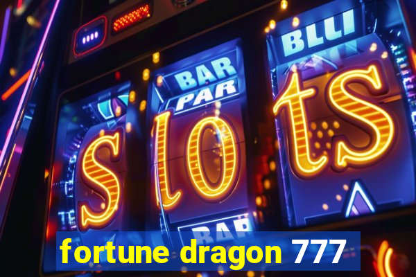 fortune dragon 777