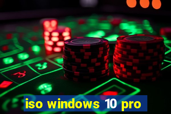 iso windows 10 pro