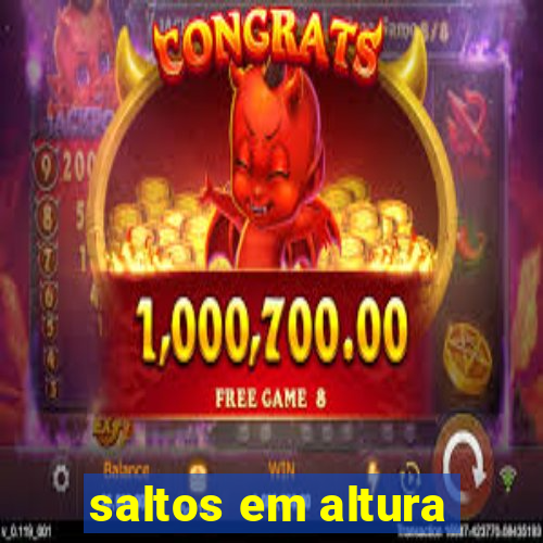 saltos em altura