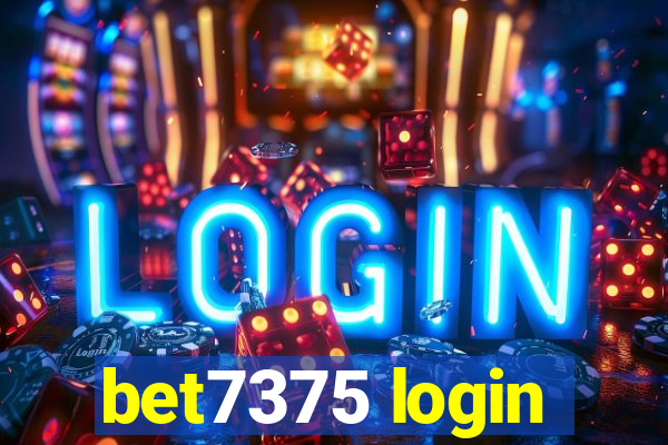 bet7375 login