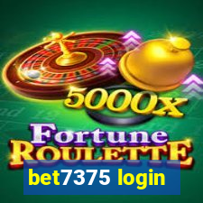 bet7375 login