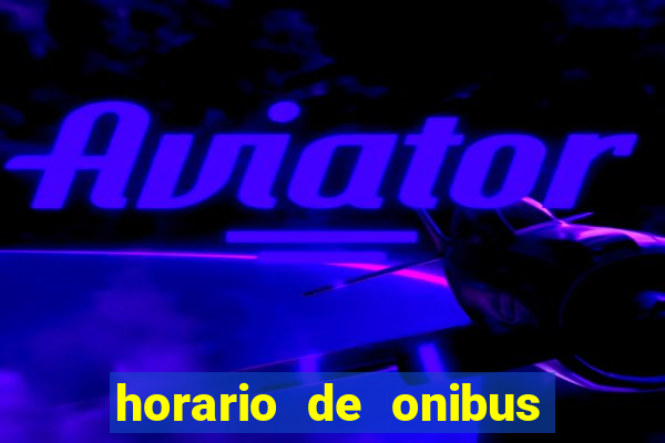 horario de onibus joinville vila nova via walmor harger