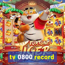 tv 0800 record