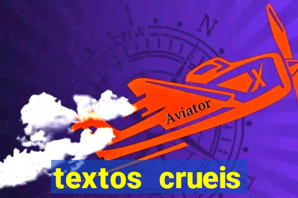 textos crueis demais pdf