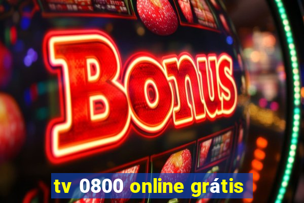 tv 0800 online grátis