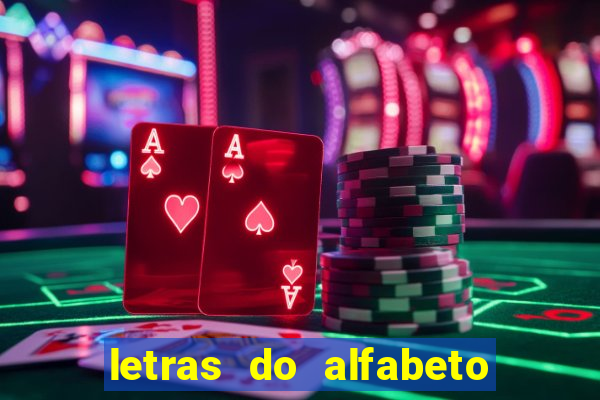 letras do alfabeto personalizadas para imprimir