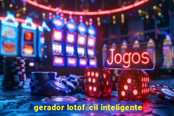 gerador lotof谩cil inteligente