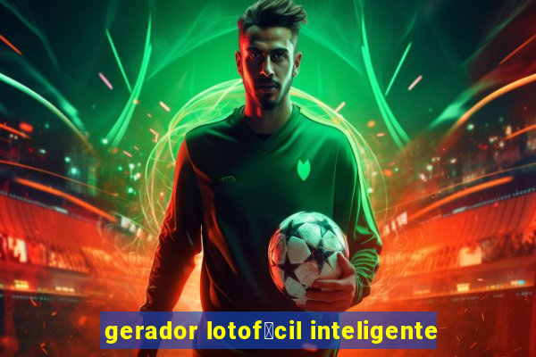 gerador lotof谩cil inteligente