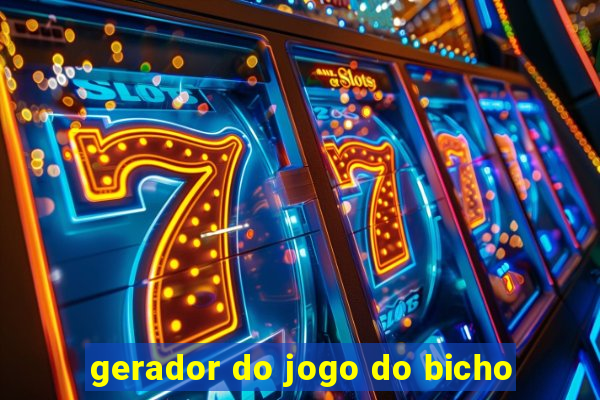 gerador do jogo do bicho