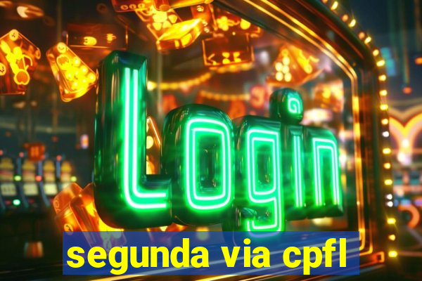 segunda via cpfl