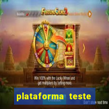 plataforma teste fortune tiger