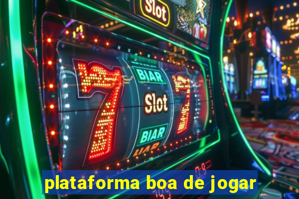 plataforma boa de jogar