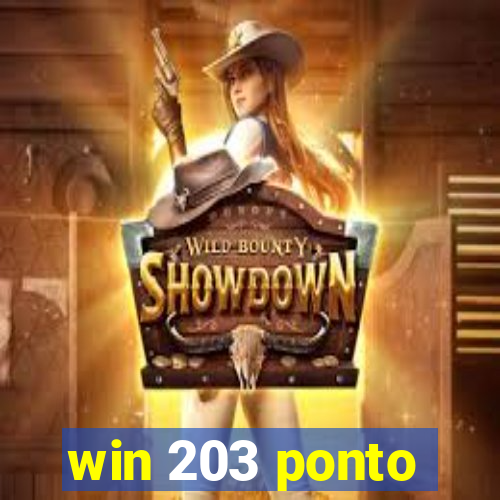 win 203 ponto