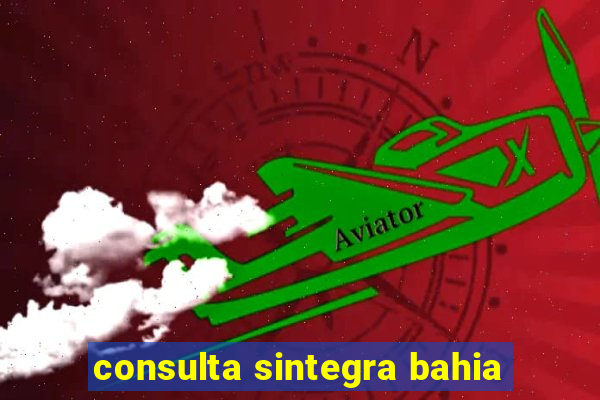 consulta sintegra bahia