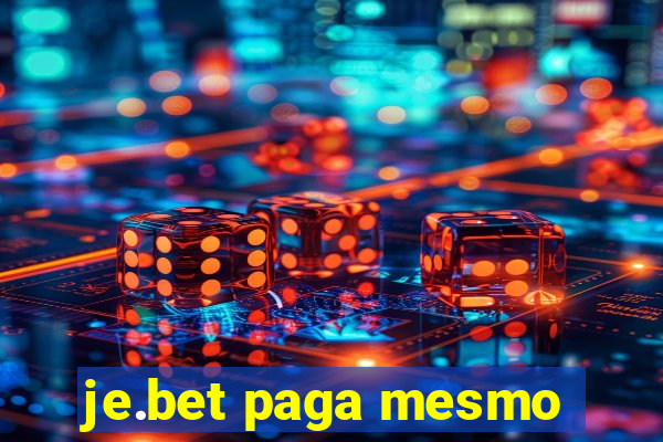 je.bet paga mesmo