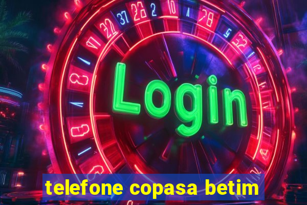 telefone copasa betim