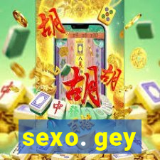 sexo. gey