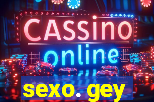 sexo. gey