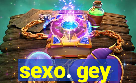 sexo. gey