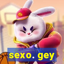 sexo. gey