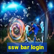 ssw bar login