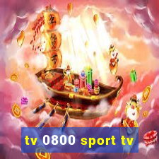 tv 0800 sport tv