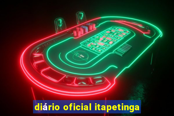 diário oficial itapetinga