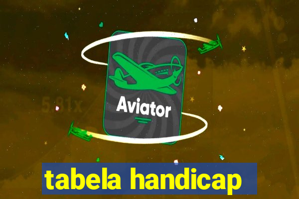 tabela handicap