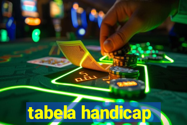 tabela handicap