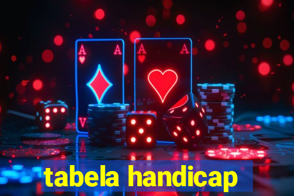 tabela handicap