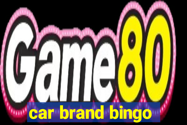 car brand bingo