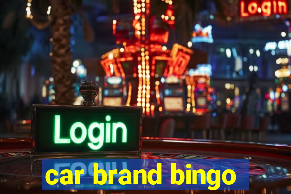 car brand bingo