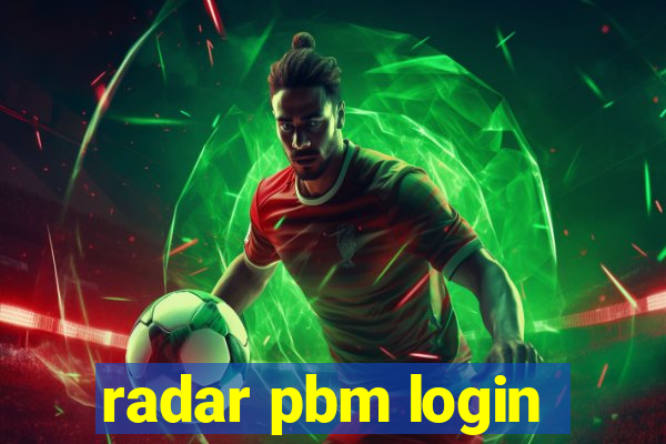 radar pbm login