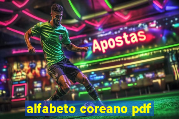 alfabeto coreano pdf