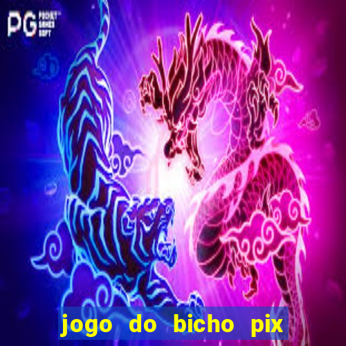 jogo do bicho pix da sorte