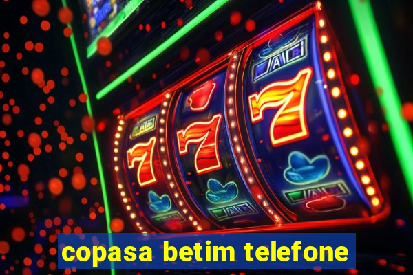 copasa betim telefone