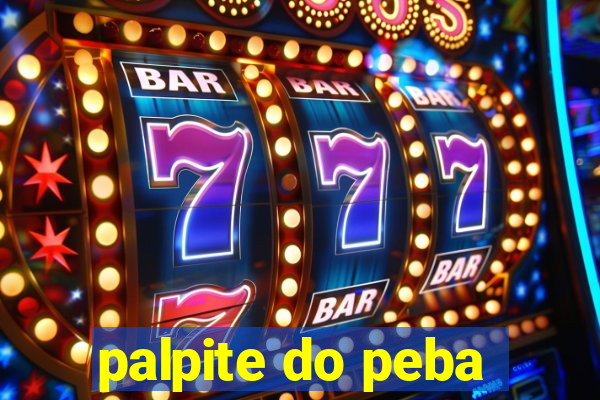 palpite do peba