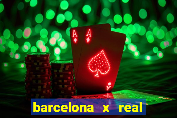 barcelona x real madrid ao vivo futemax