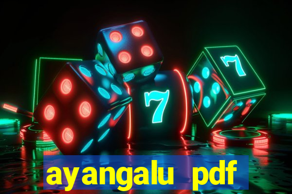 ayangalu pdf ayangalu orisha