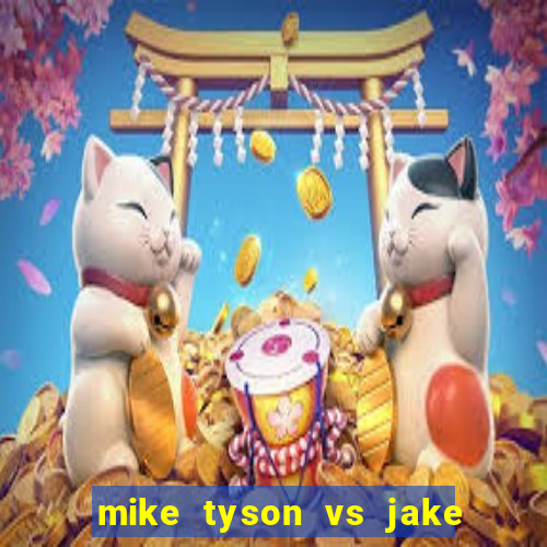 mike tyson vs jake paul assistir online