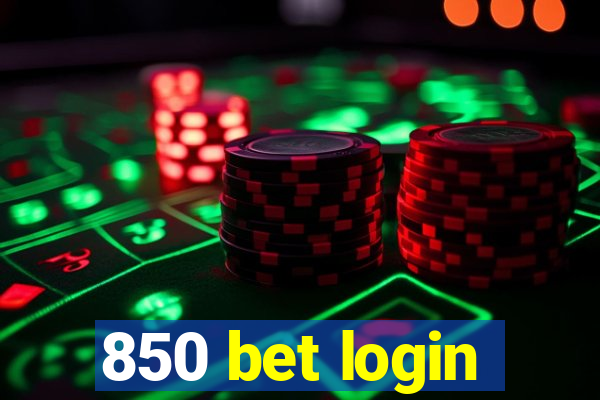 850 bet login