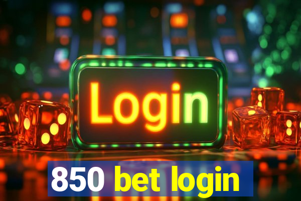 850 bet login