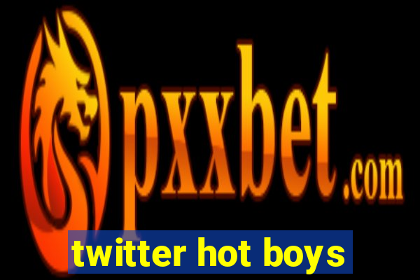 twitter hot boys