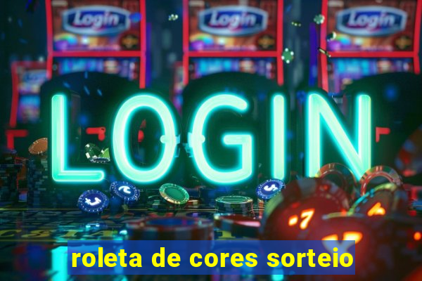 roleta de cores sorteio