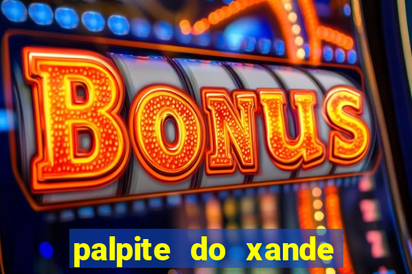 palpite do xande para hoje