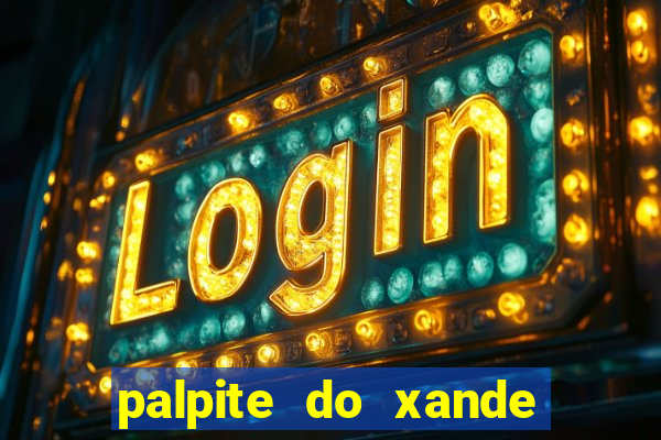 palpite do xande para hoje